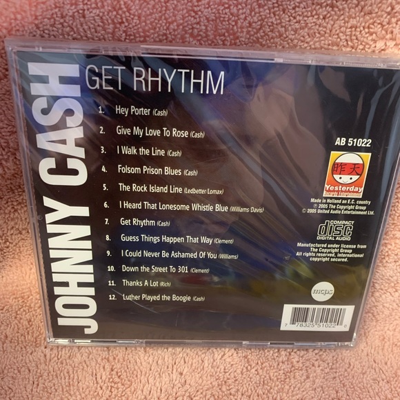 Johnny Cash Get Rhythm CD NIP - Picture 2 of 2
